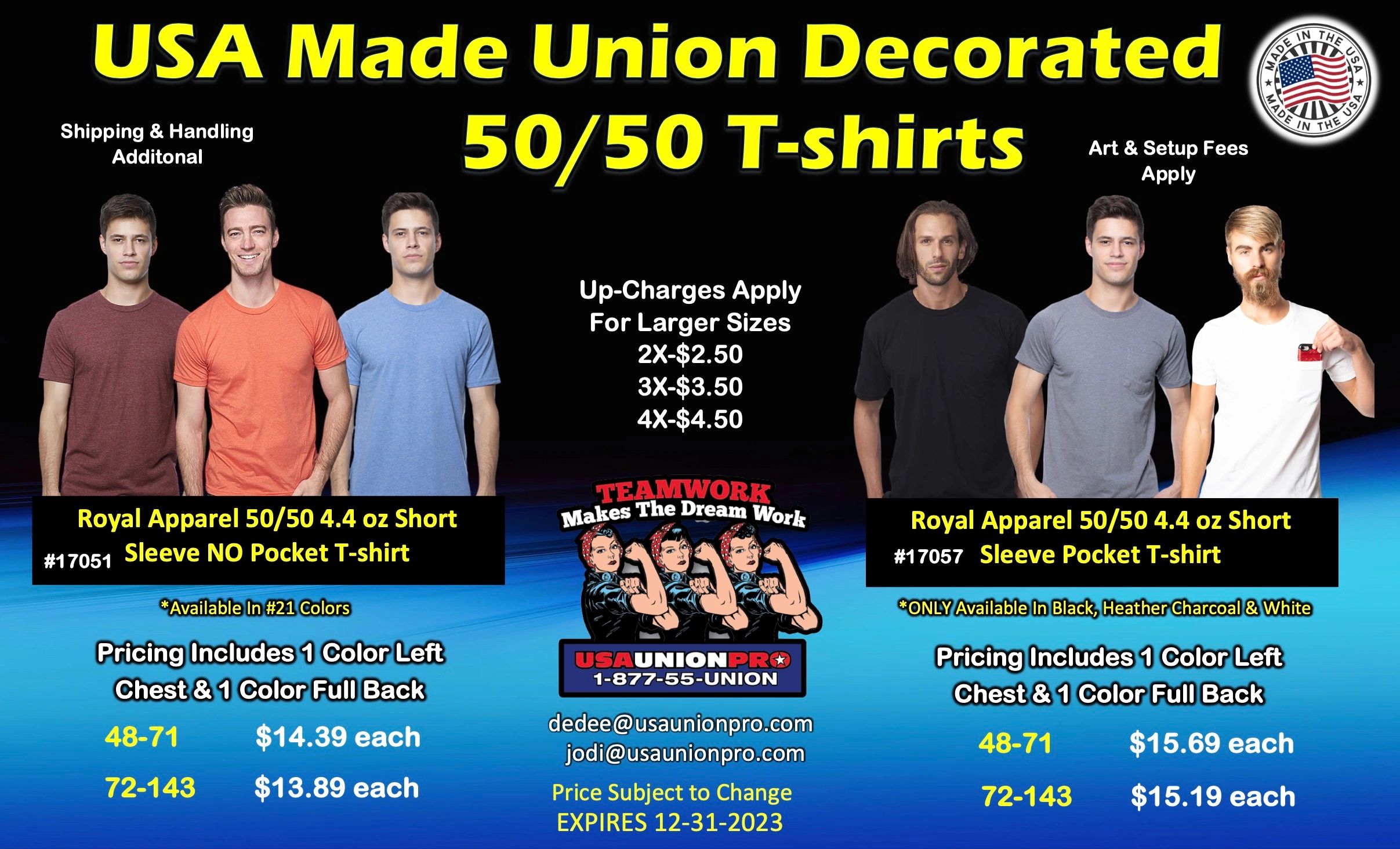 Tshirts USA Union Pro